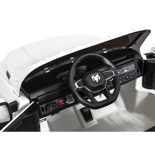 Straż Pożarna Pojazd RAM 3500 na Akumulator Biały JJ2599